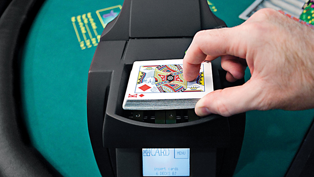 멀티 덱 자동 셔플 기기