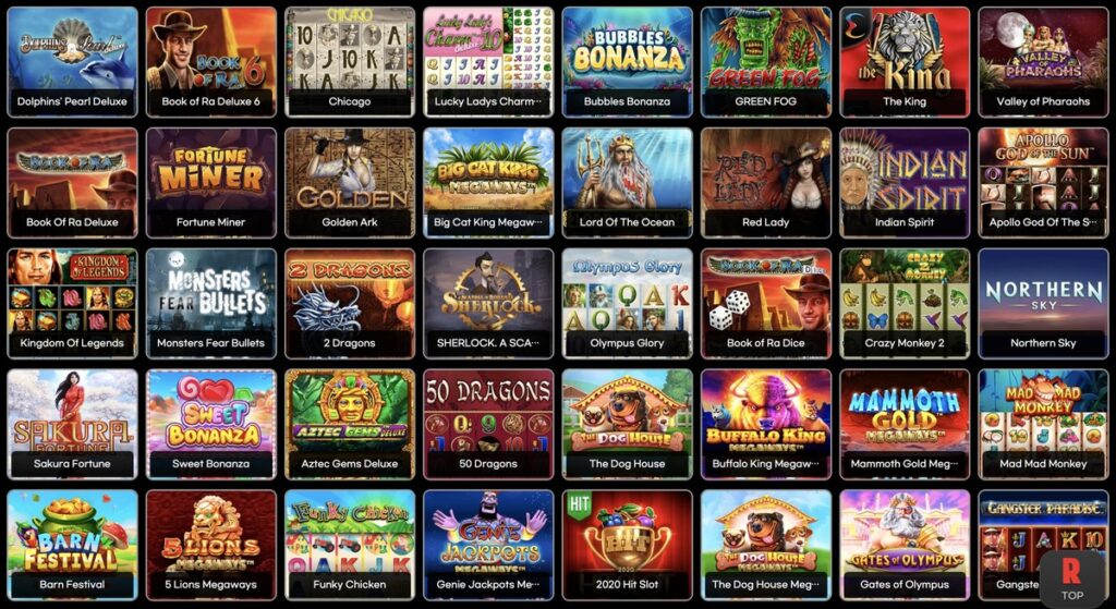 레드슬롯 사이트 제공 게임 안내