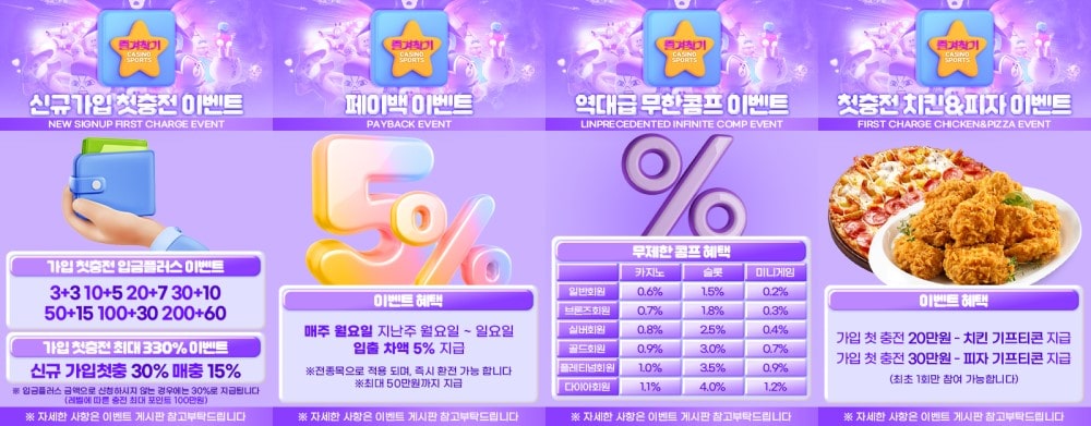 즐겨찾기카지노 쿠폰 이벤트 프로모션 안내