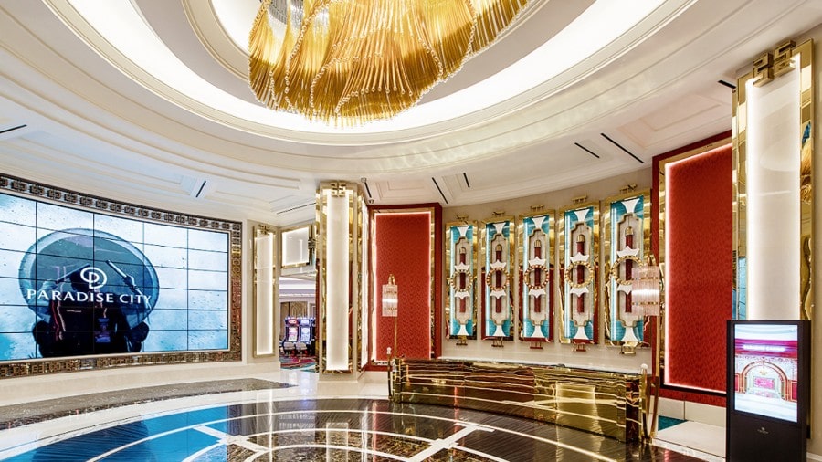 파라다이스 시티 카지노 입구
