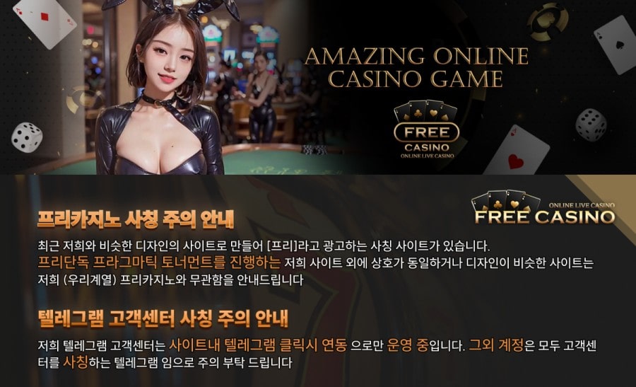 프리카지노 이용 방법 안내
