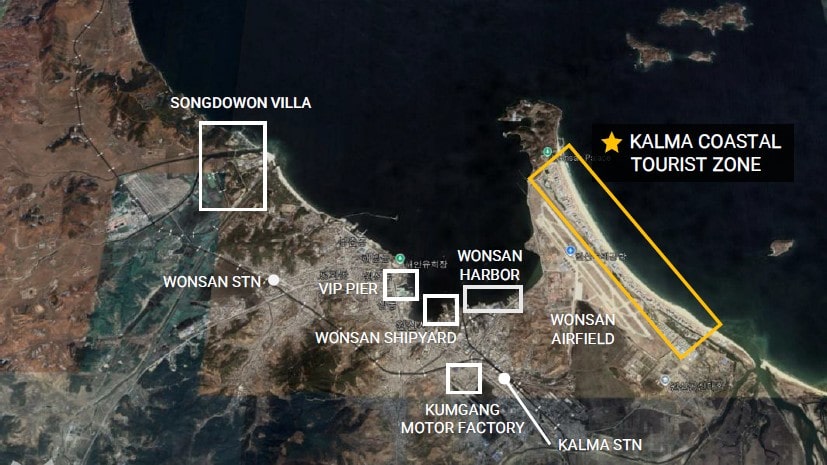 북한 원산 갈마 관광 지구, 오는 6월 카지노 및 놀이공원 우선 개장할 듯