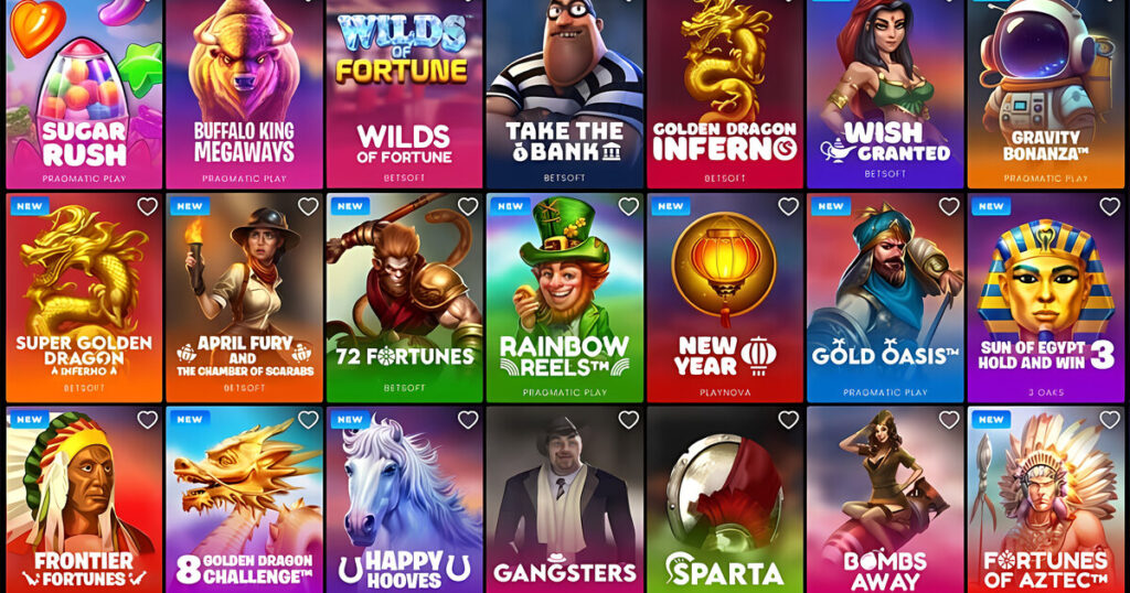 다양한 슬롯 게임