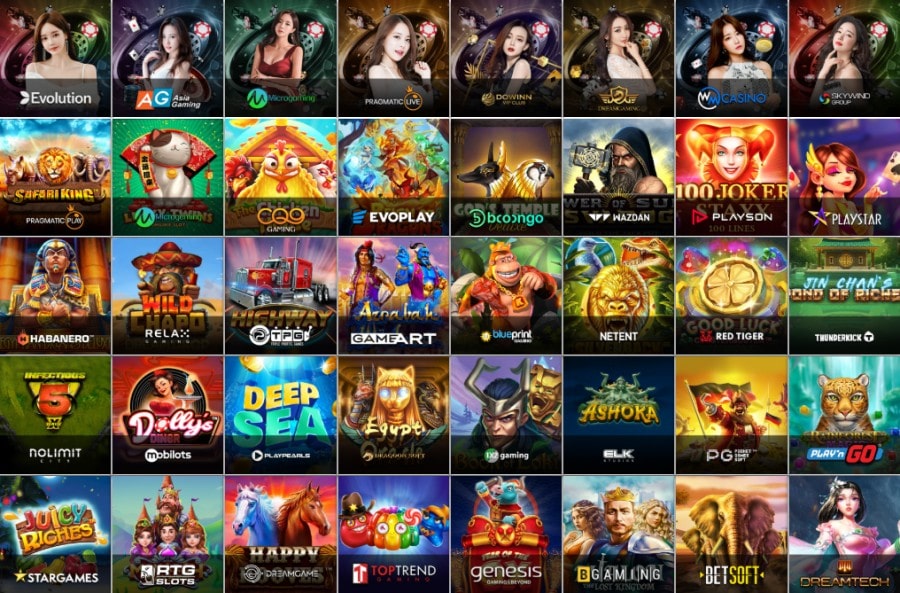 하이브카지노 제공 게임 안내