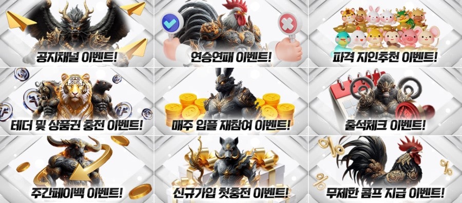 타이거카지노 쿠폰 이벤트 프로모션 안내