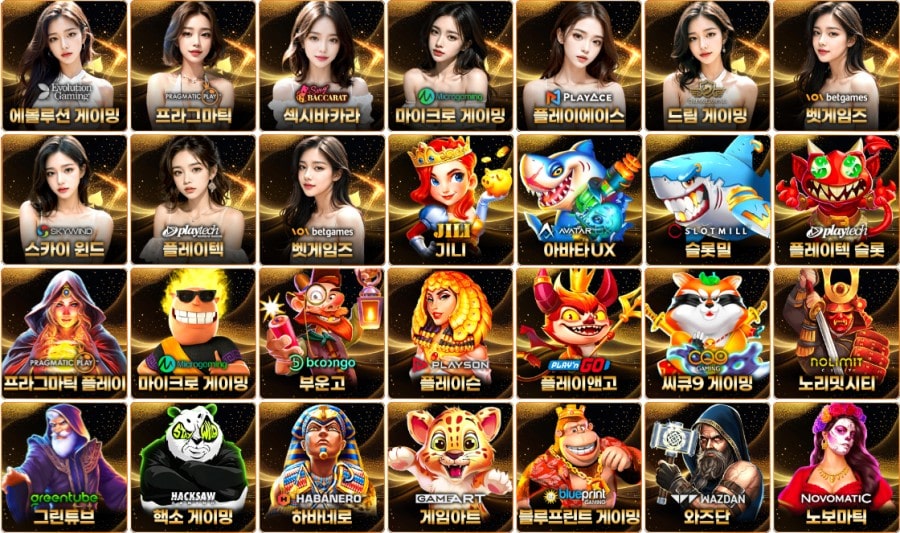 하우스카지노 제공 게임 안내