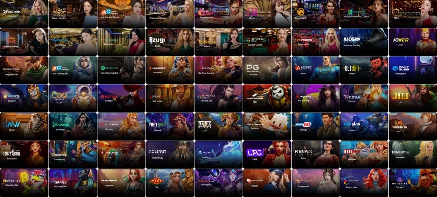 월드카지노 제공 게임 안내